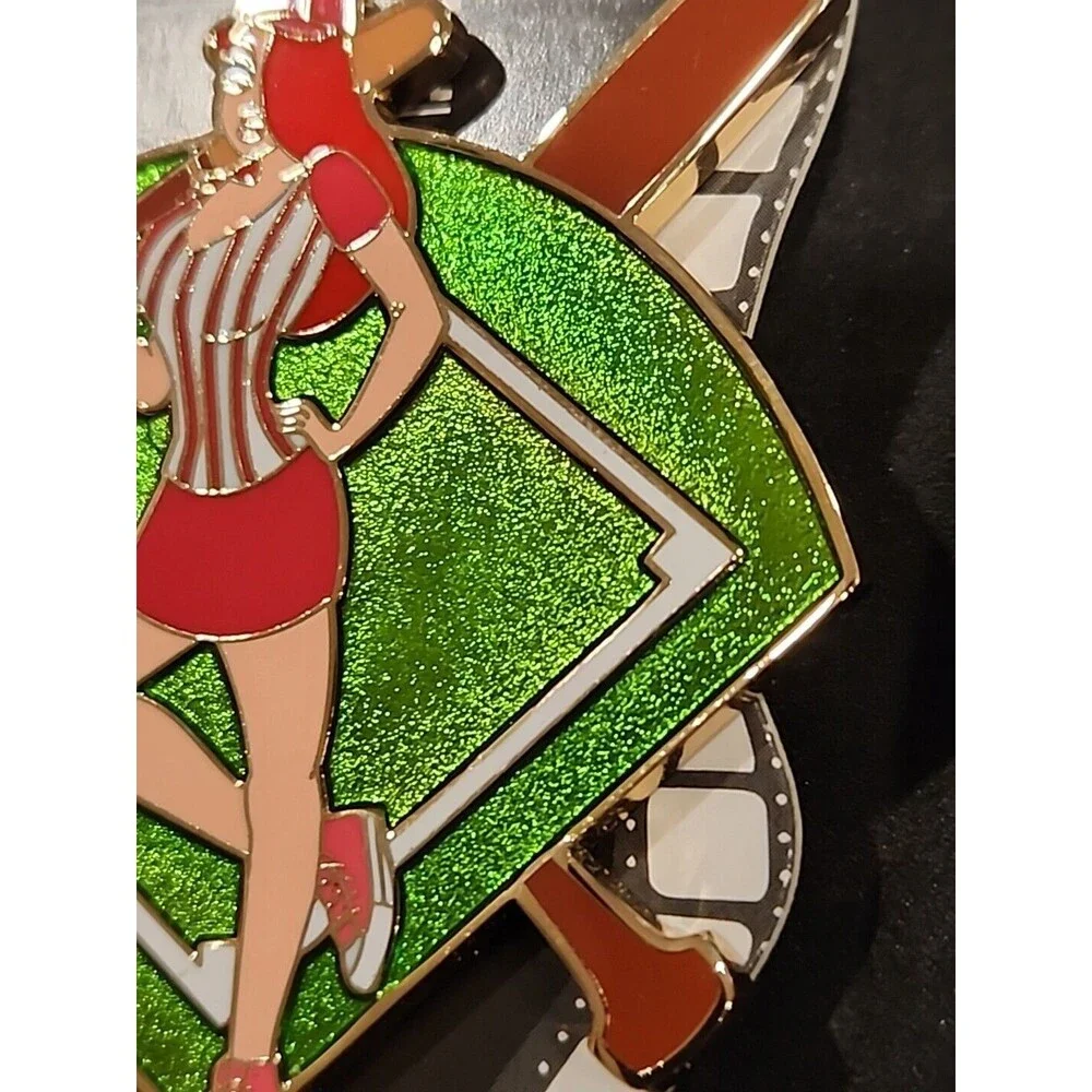 Disney Pin Jessica Rabbit Baseball Batting Stance Playing Ball‎ DSF LE 300 97072